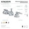 Kingston Brass KS3968TL 8" Widespread Bathroom Faucet, Brushed Nickel KS3968TL - alternate 2